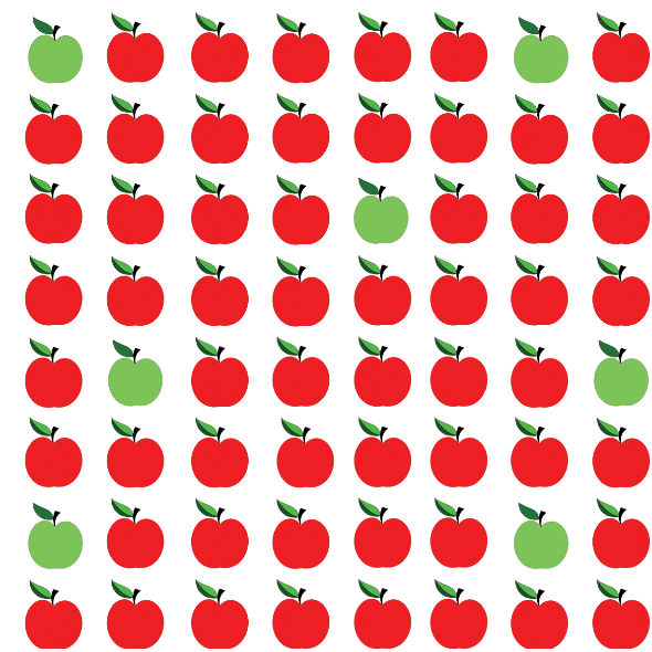 Tkanina 11282 | Apples