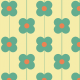 Fabric 11547 | Kwiaty  (seria: Mellow RETRO)