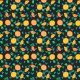 Fabric 11553 | oranges black