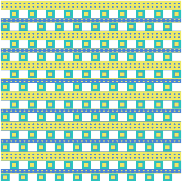 Fabric 11572 | Kwadraty Kolorowe