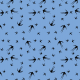 Fabric 11638 | niebieskie jakółki