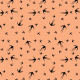 Tkanina 11639 | jaskółki pomarancz