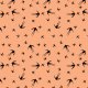 Fabric 11639 | jaskółki pomarancz