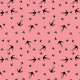 Tkanina 11640 | różowe jaskółki