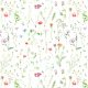 Fabric 11660 | Kwiaty polne - XL
