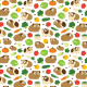 Fabric 11712 | GUINEA PIGS AND THEIR TREATS