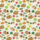 Fabric 11712 | GUINEA PIGS AND THEIR TREATS