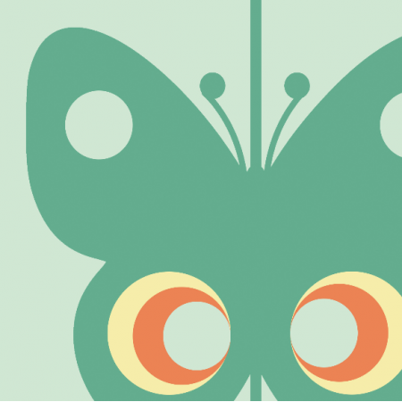 11757 | Motyle  (seria: Mellow RETRO)