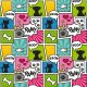 Fabric 11807 | COMIC BOOK STYLE PET PATTERN