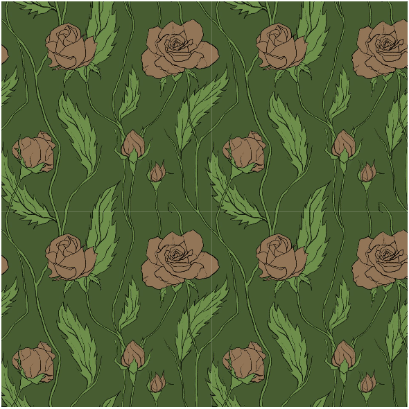 Fabric 11856 | Róże (Kwiaty_1)