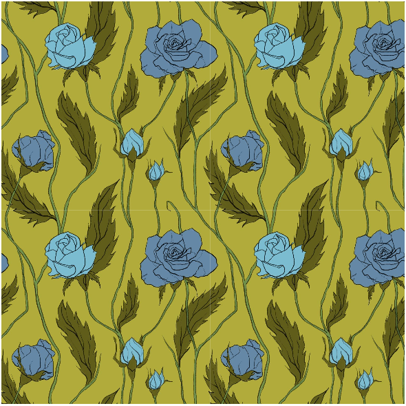 Fabric 11858 | Róże (Kwiaty_3)