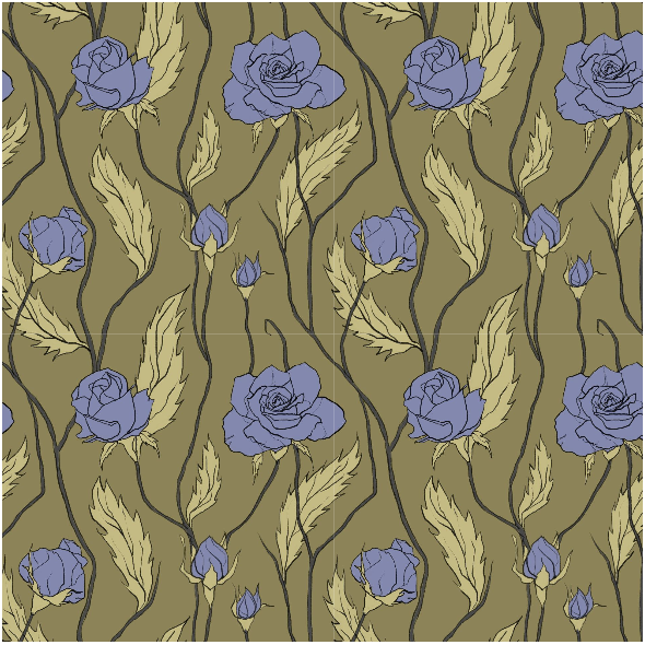 Fabric 11859 | Róże (Kwiaty_4)