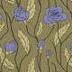 Fabric 11898 | Róże Większe (Kwiaty_7)