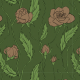 Fabric 11899 | Róże Większe (Kwiaty_8)