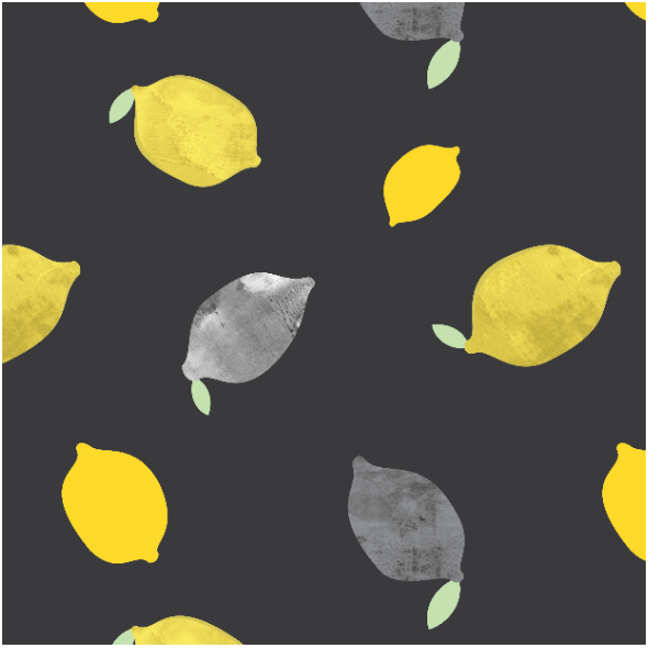 Fabric 11919 | CYTRYNY CIEMNE