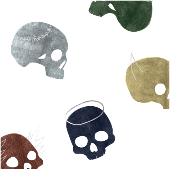 Fabric 11947 | CZASZKI