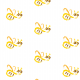 Fabric 11973 | Funny Bee pattern for kids