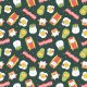 Fabric 12017 | Cat food and objects