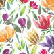 Fabric 12036 |Joyful watercolour floral