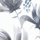 Tkanina 12040 | Dark watercolour floral
