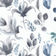 Fabric 12040 | Dark watercolour floral