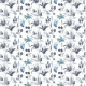 Fabric 12040 | Dark watercolour floral