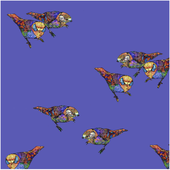 Fabric 12043 | Jeans Birds00