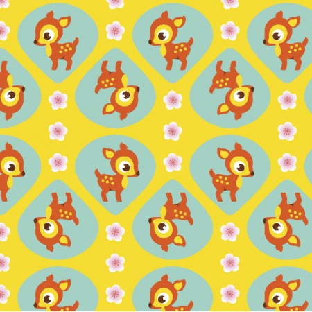 Fabric 1381 | Cherry Blossom Bambi