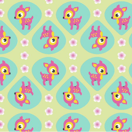 Fabric 1382 | Cherry Blossom Bambi