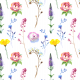 Tkanina 12094 | watercolor flowers1