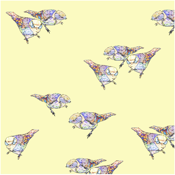 Fabric 12110 | Sun Birds