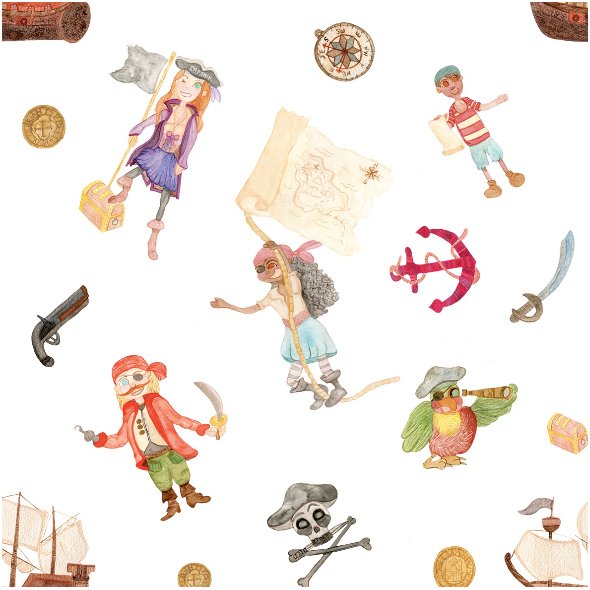 Fabric 12265 | Ahoy Mateys