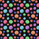 Fabric 12267 | Neon Halloween Pumpkins