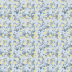 Tkanina 12283 | blue and yellow lilies