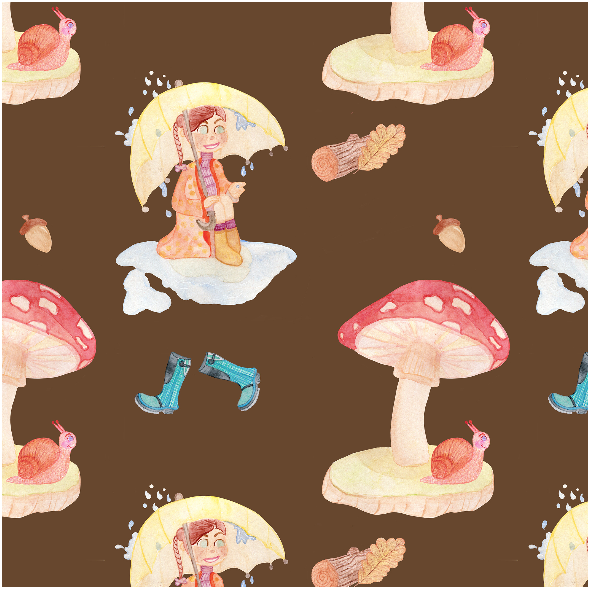 Tkanina 12297 | Fall Girl 