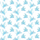 Fabric 12302 | Blue Pterodactyl 