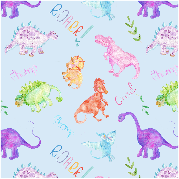 Fabric 12303 | ROARR LIKE A DINOSAUR