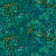 Tkanina 12318 | Emerald forest big