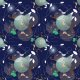 Tkanina 12367 | horses on a circle 30