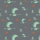 Tkanina 12371 | ptaki 2