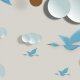 Tkanina 12393 | sky birds 4
