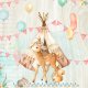 Fabric 12399 | pillow woodland girl