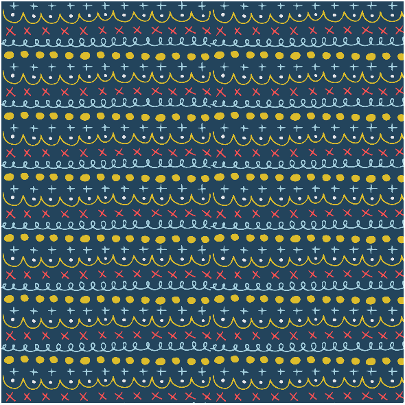 Fabric 1432 | holiday geos