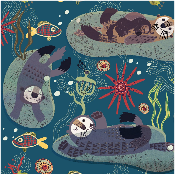 Fabric  | Otters00