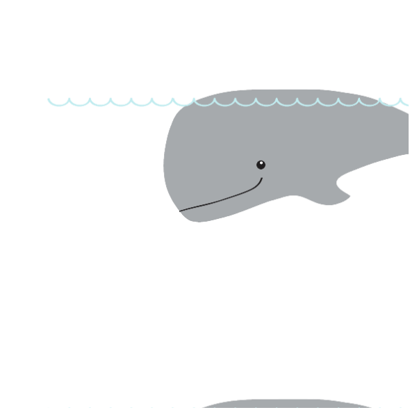 Fabric 12688 | whale