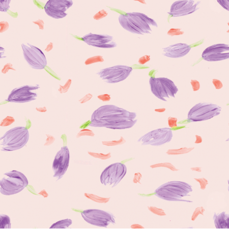 Fabric 12800 | tulipany