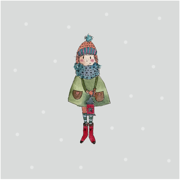 Fabric 12815 | winter girl