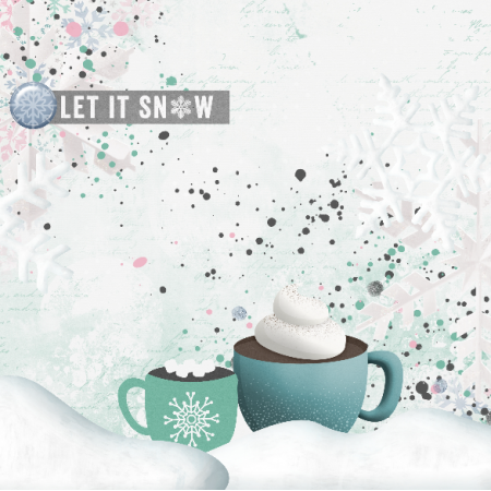 12924 | Let it snow Pillow