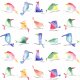 Tkanina 13038 | dream birds