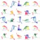 Fabric 13038 | dream birds